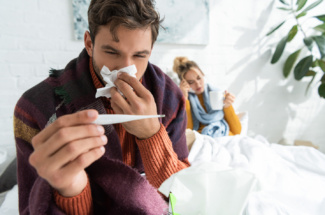 Unterschied COVID-19, Grippe und Erkältung